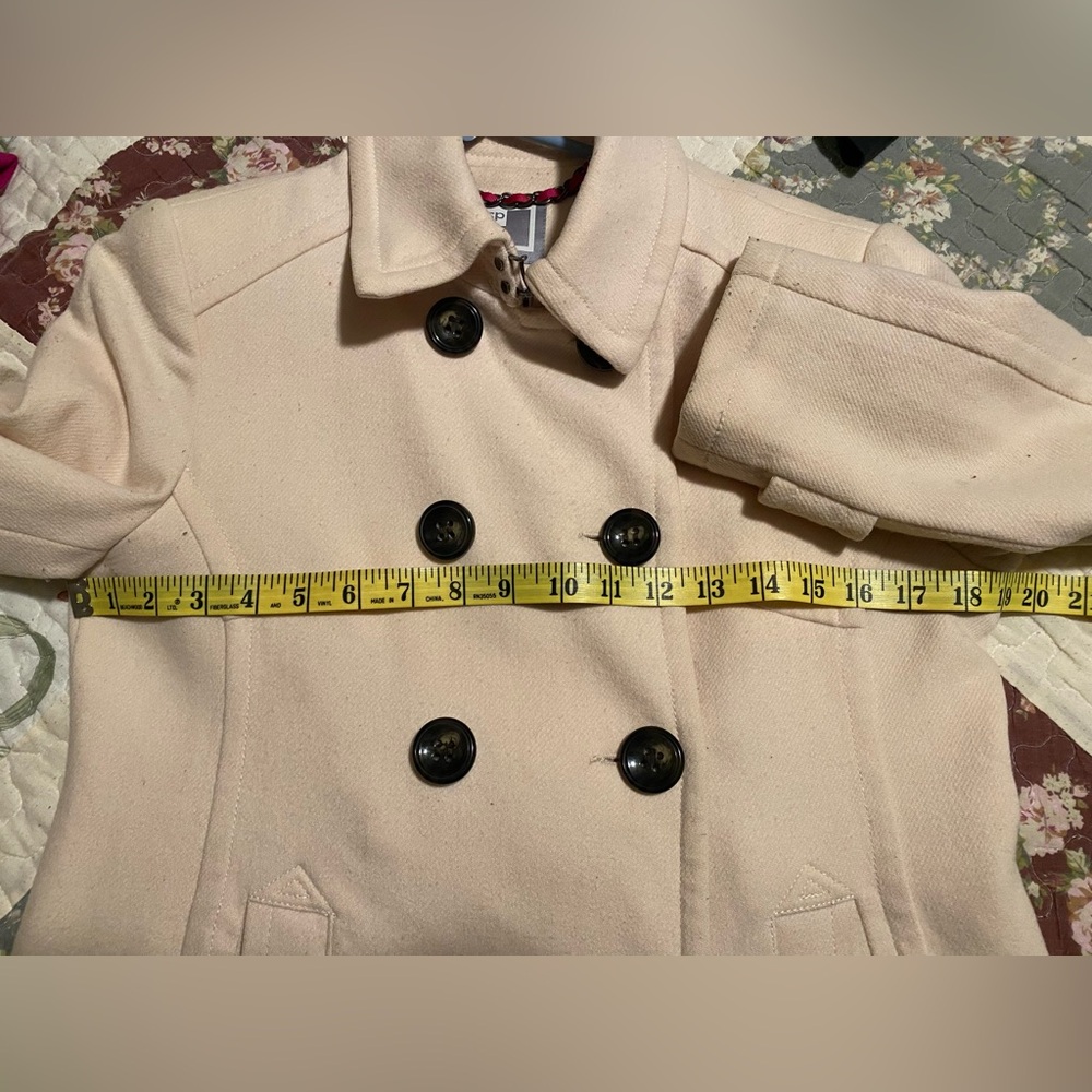 Cream Wool Jacket - S Small - Picture 7 of 7